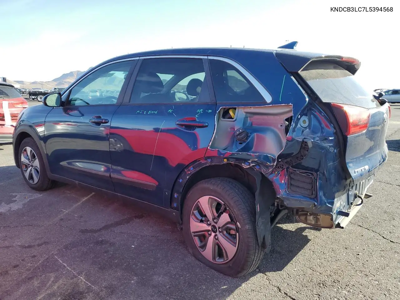 2020 Kia Niro Lx VIN: KNDCB3LC7L5394568 Lot: 51867925