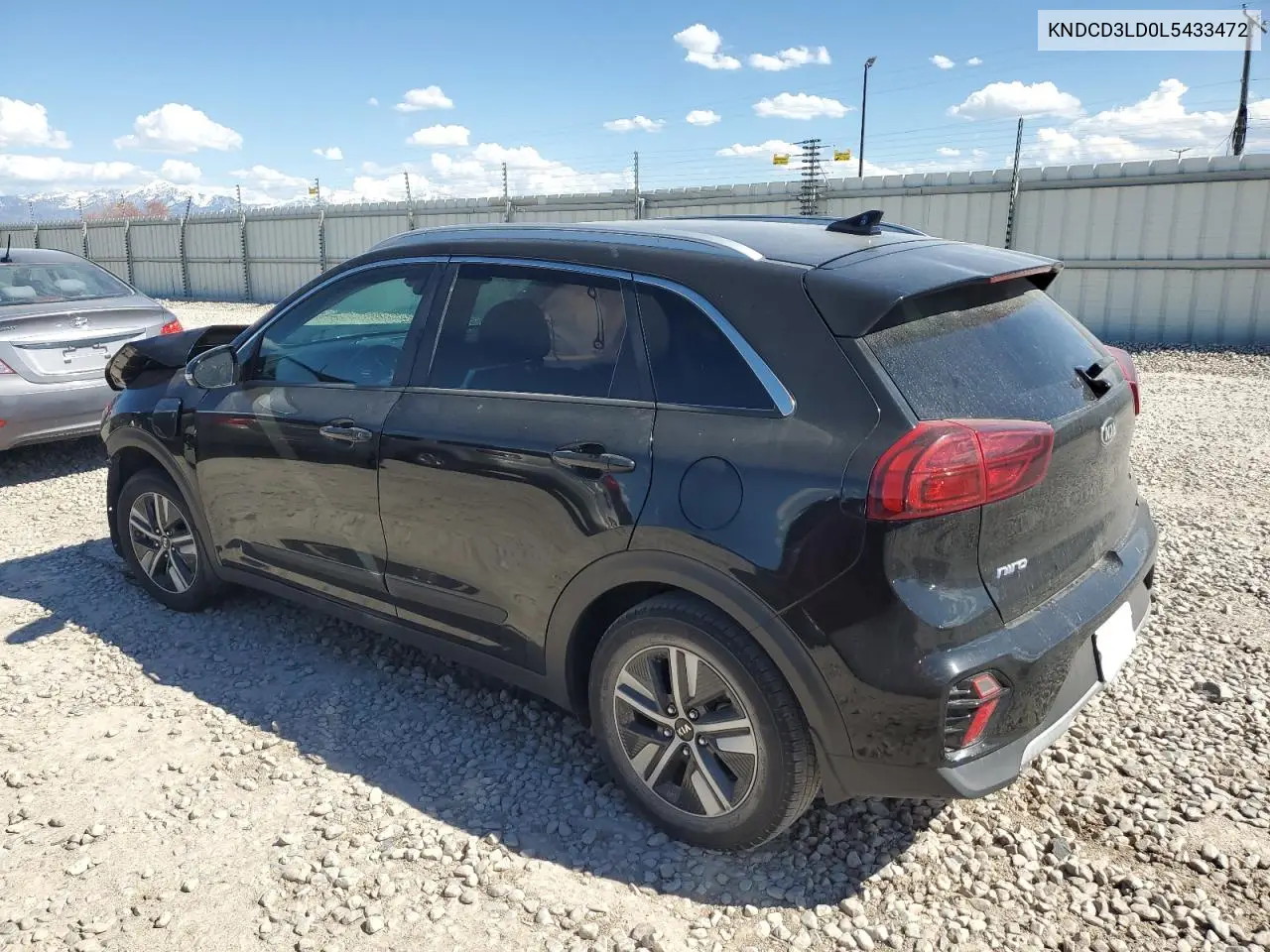 2020 Kia Niro Ex VIN: KNDCD3LD0L5433472 Lot: 56374055