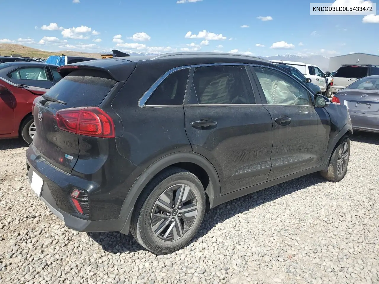 2020 Kia Niro Ex VIN: KNDCD3LD0L5433472 Lot: 56374055