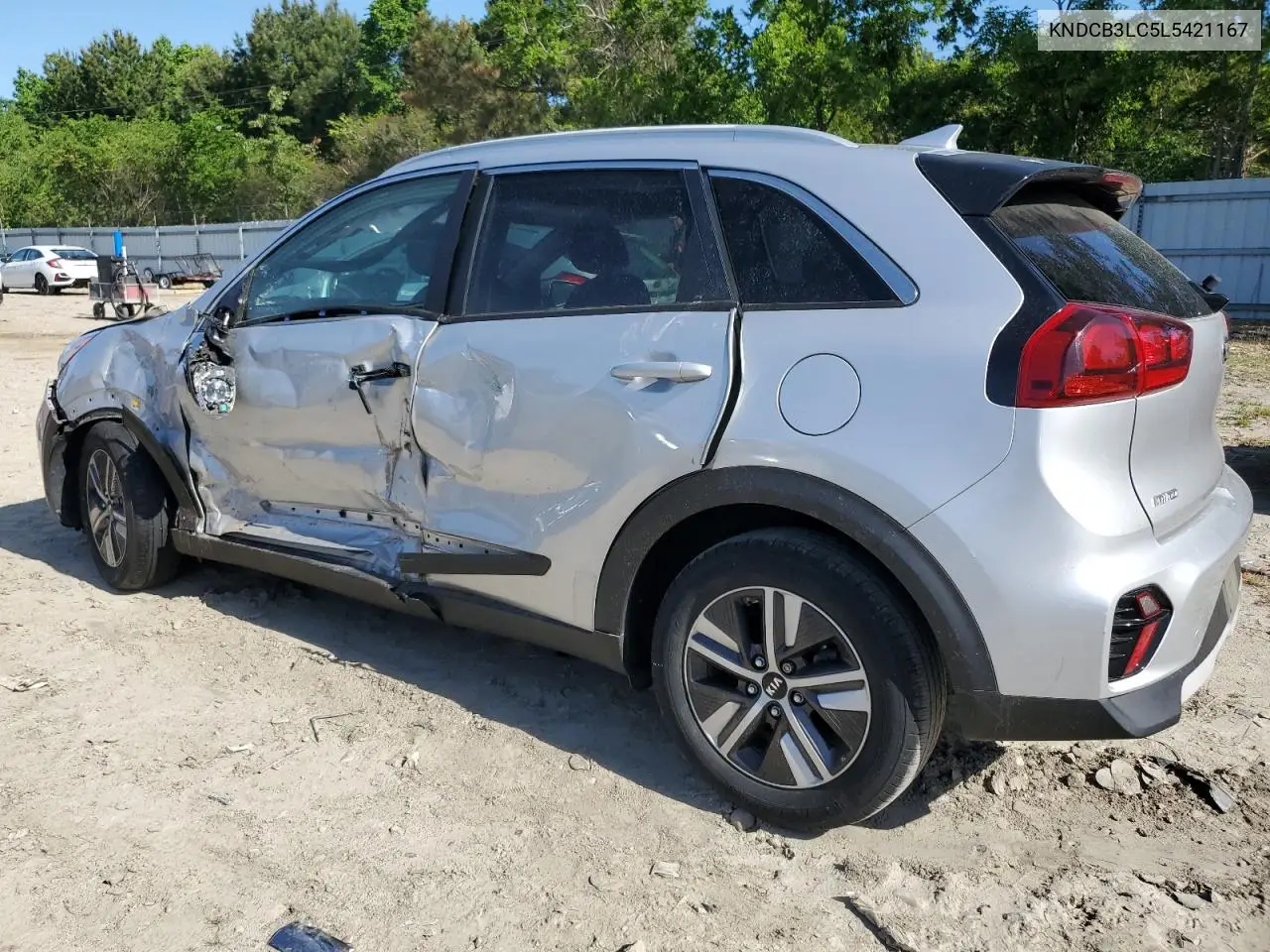 2020 Kia Niro Lx VIN: KNDCB3LC5L5421167 Lot: 56621285