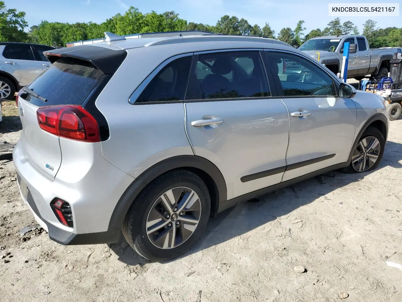 2020 Kia Niro Lx VIN: KNDCB3LC5L5421167 Lot: 56621285