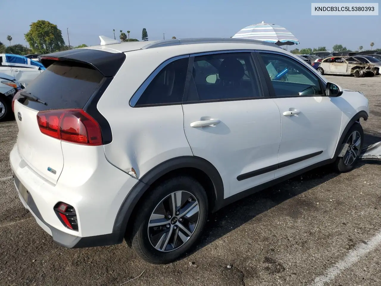 2020 Kia Niro Lx VIN: KNDCB3LC5L5380393 Lot: 62732795