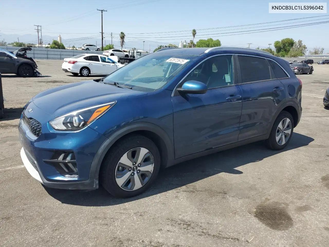 2020 Kia Niro Lx VIN: KNDCB3LC1L5396042 Lot: 62872675