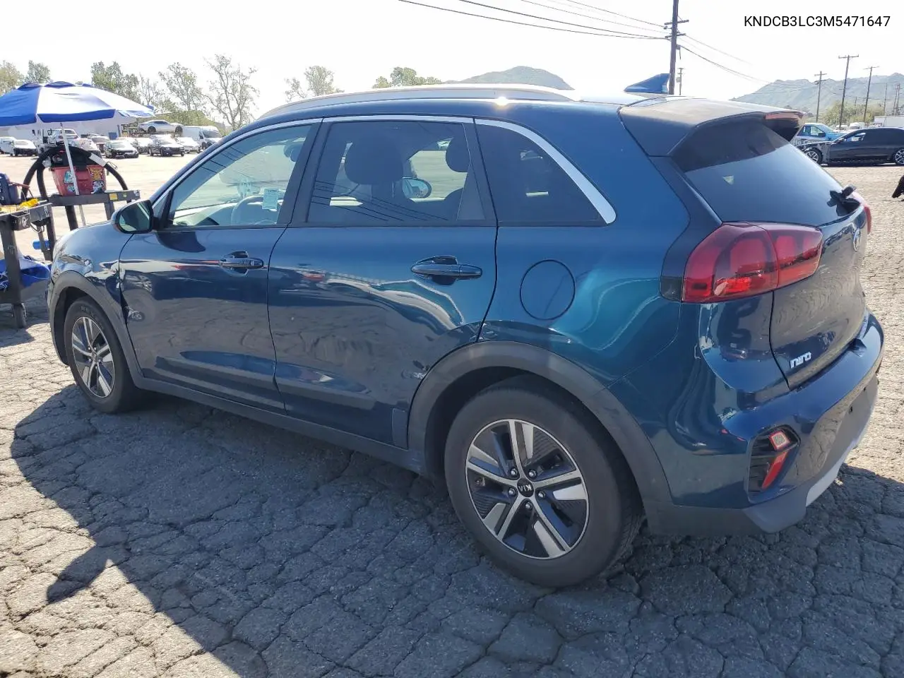 2021 Kia Niro Lx VIN: KNDCB3LC3M5471647 Lot: 50566415