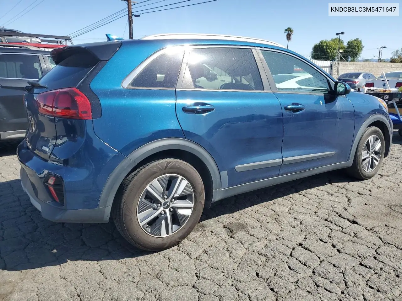 2021 Kia Niro Lx VIN: KNDCB3LC3M5471647 Lot: 50566415