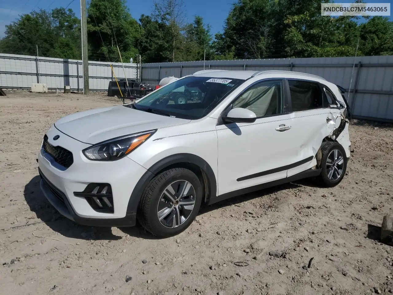 2021 Kia Niro Lx VIN: KNDCB3LC7M5463065 Lot: 55377705