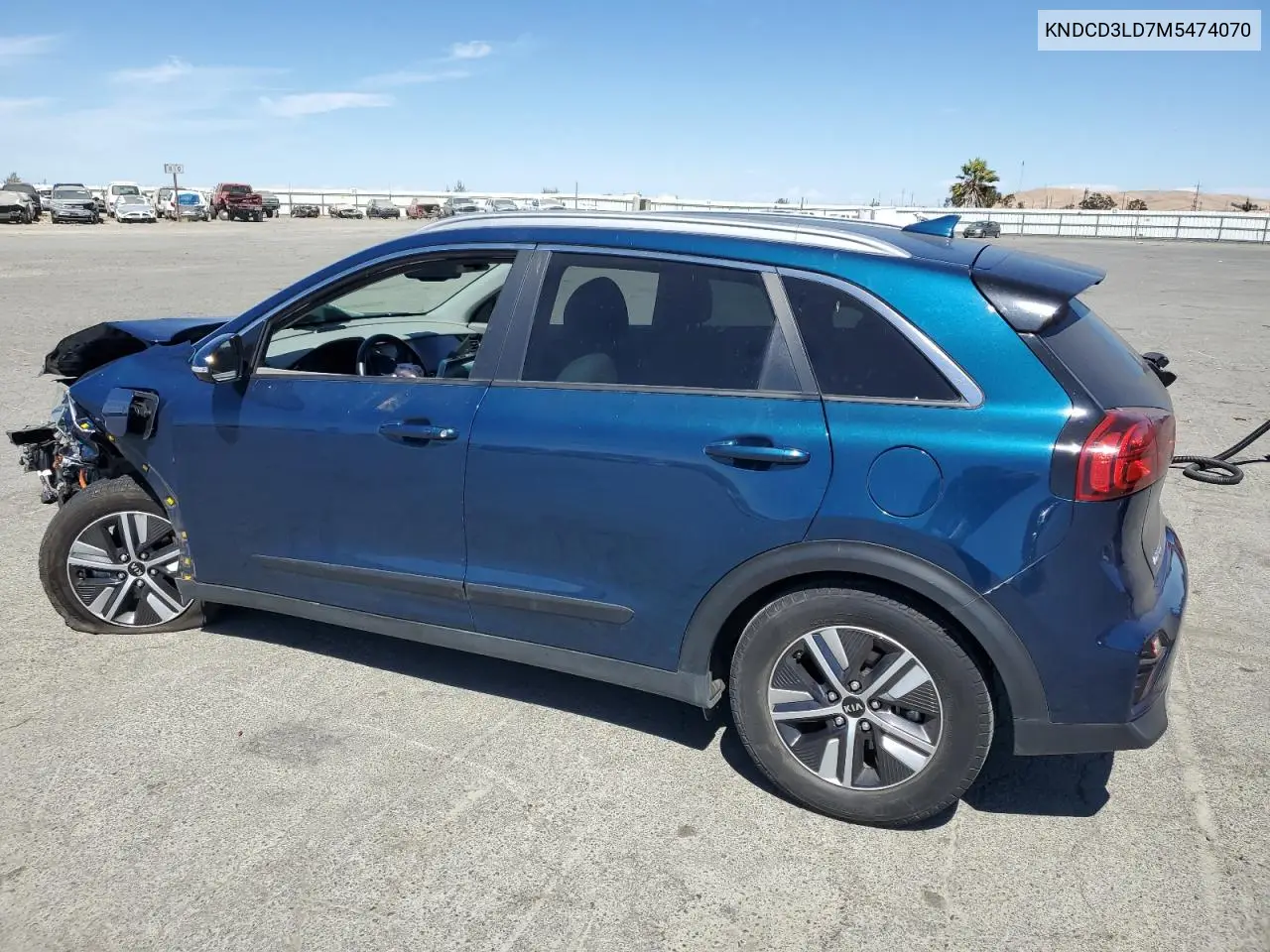 2021 Kia Niro Ex VIN: KNDCD3LD7M5474070 Lot: 66164095