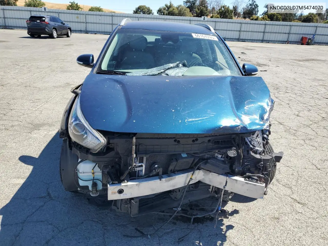 2021 Kia Niro Ex VIN: KNDCD3LD7M5474070 Lot: 66164095