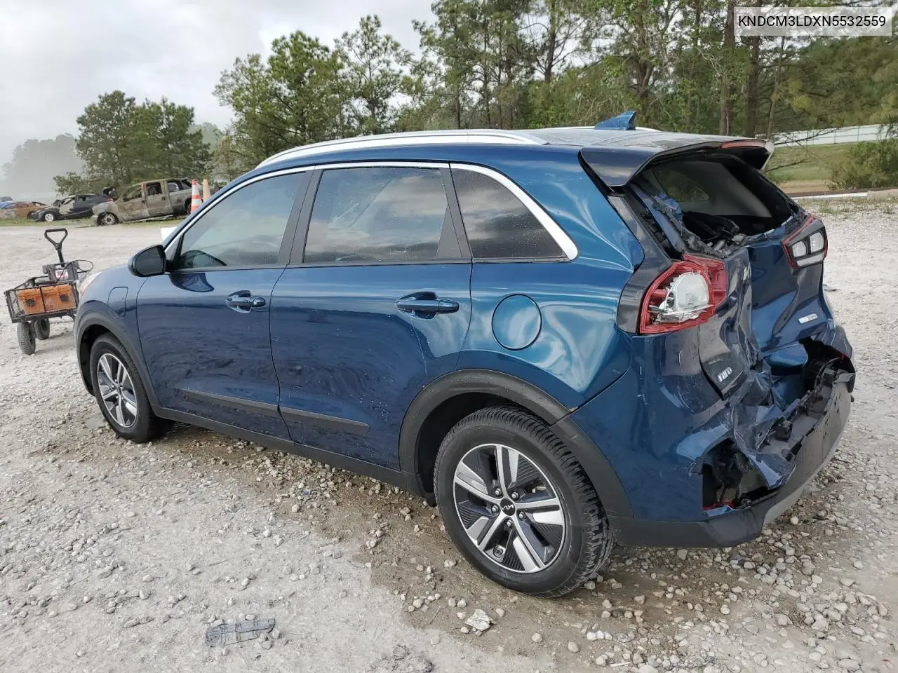 2022 Kia Niro Lxs VIN: KNDCM3LDXN5532559 Lot: 51514895