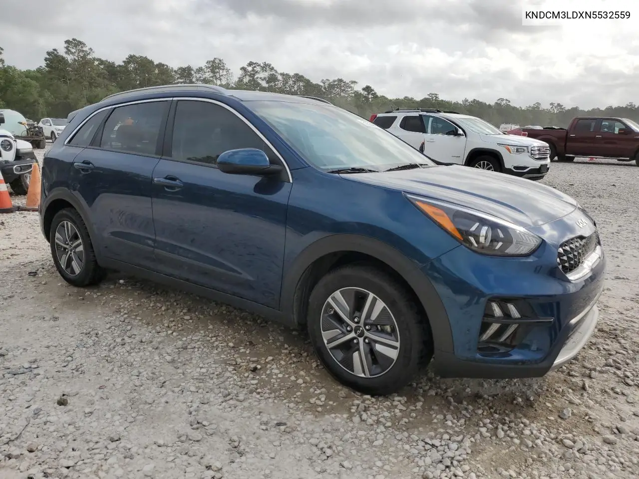2022 Kia Niro Lxs VIN: KNDCM3LDXN5532559 Lot: 51514895