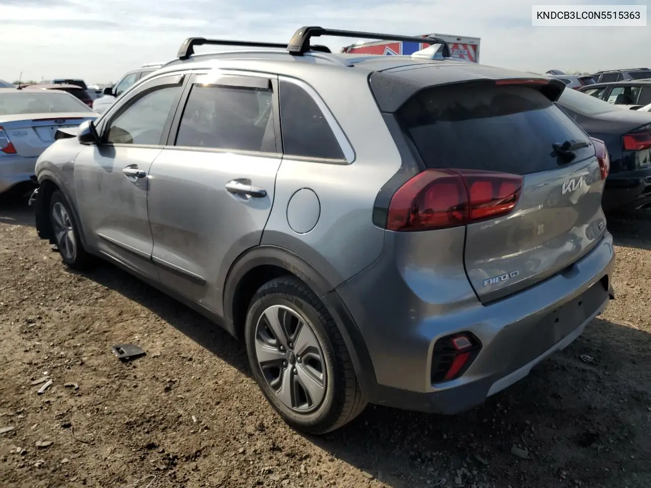 2022 Kia Niro Lx VIN: KNDCB3LC0N5515363 Lot: 55876825