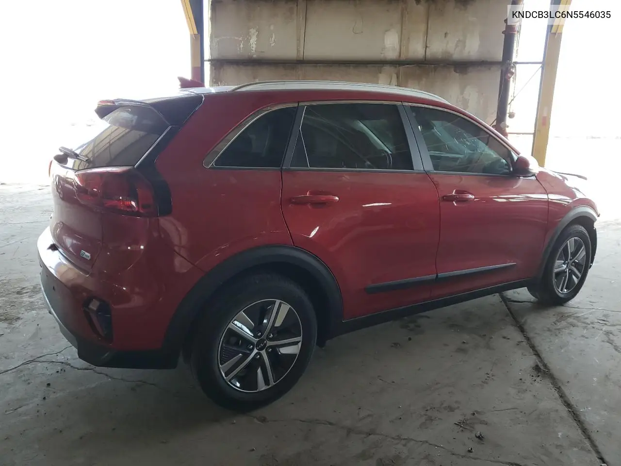 2022 Kia Niro Lx VIN: KNDCB3LC6N5546035 Lot: 56922945