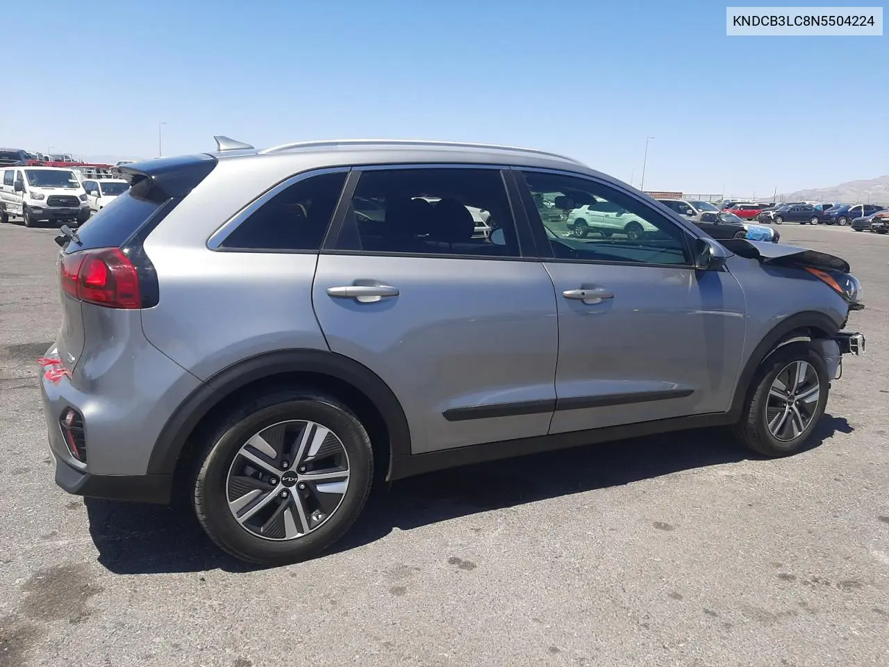 2022 Kia Niro Lx VIN: KNDCB3LC8N5504224 Lot: 59057545