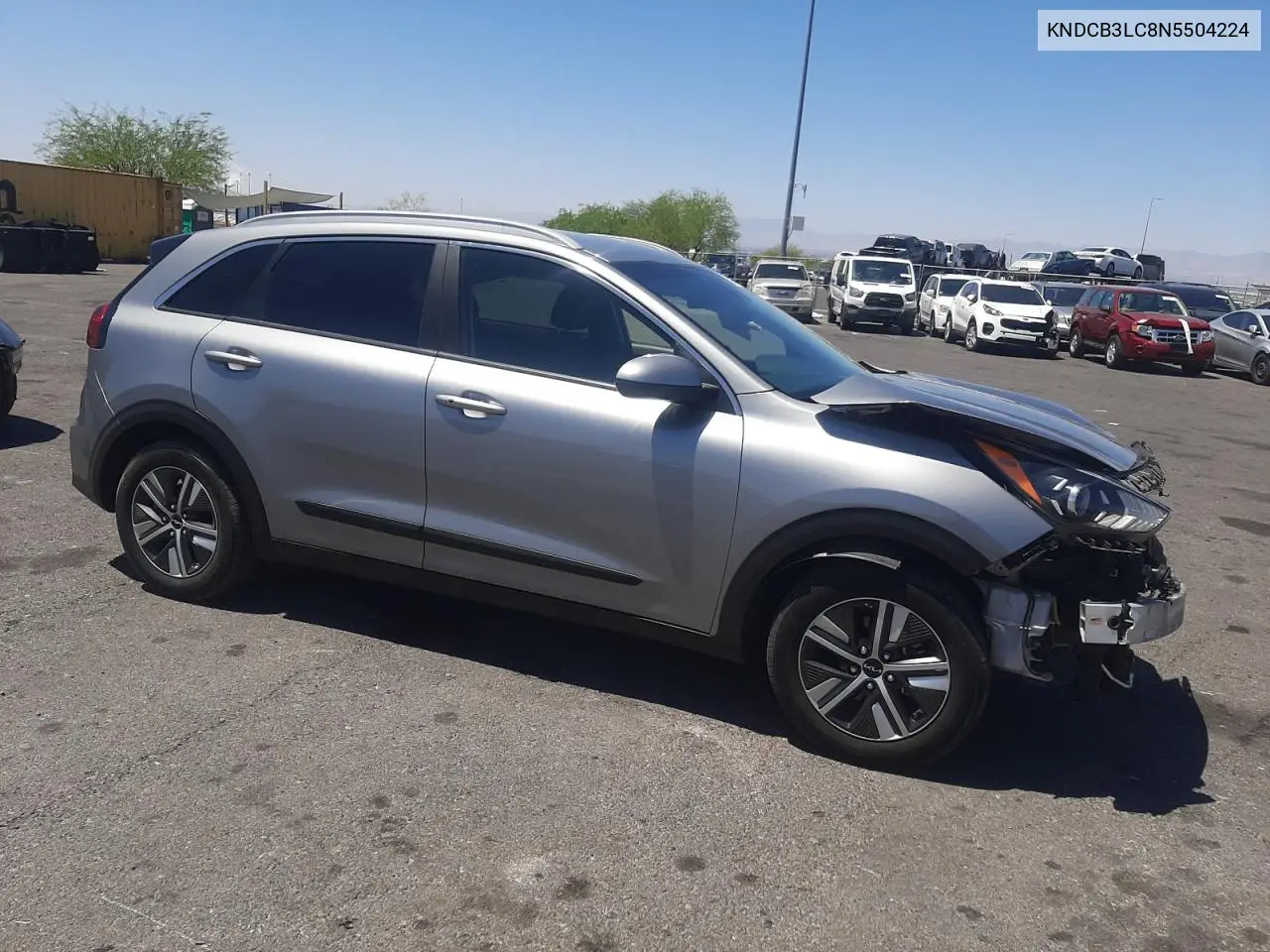 2022 Kia Niro Lx VIN: KNDCB3LC8N5504224 Lot: 59057545