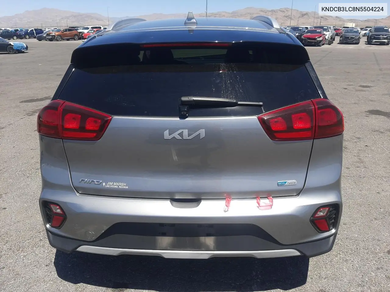 2022 Kia Niro Lx VIN: KNDCB3LC8N5504224 Lot: 59057545