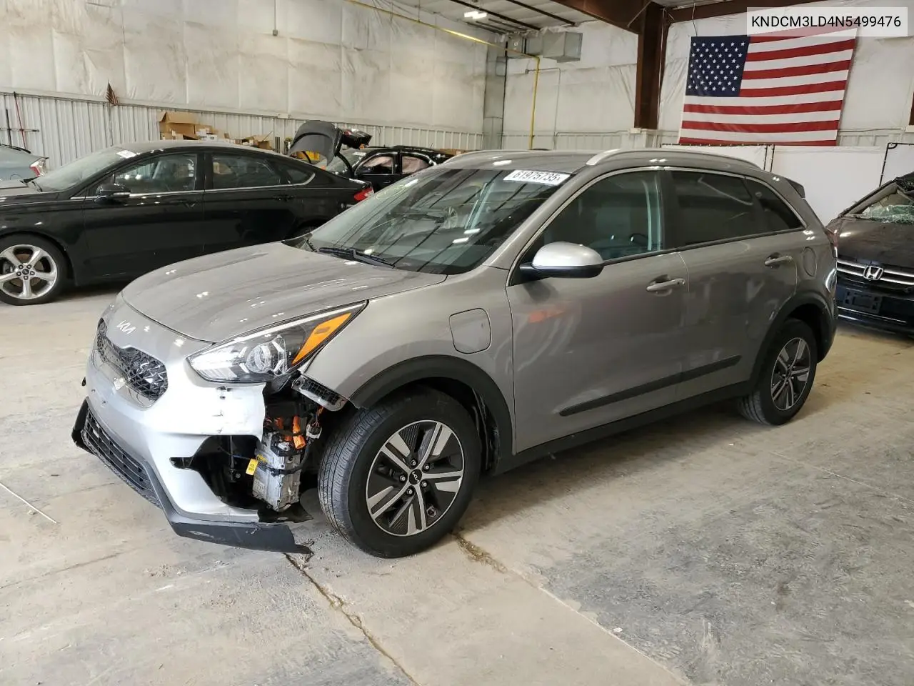 2022 Kia Niro Lxs VIN: KNDCM3LD4N5499476 Lot: 61975735