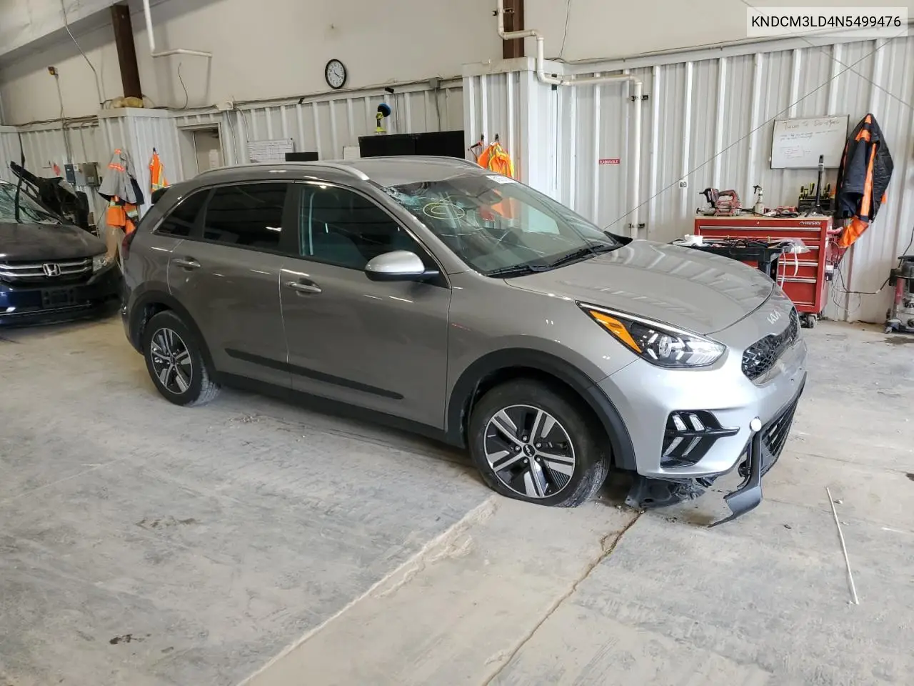 2022 Kia Niro Lxs VIN: KNDCM3LD4N5499476 Lot: 61975735