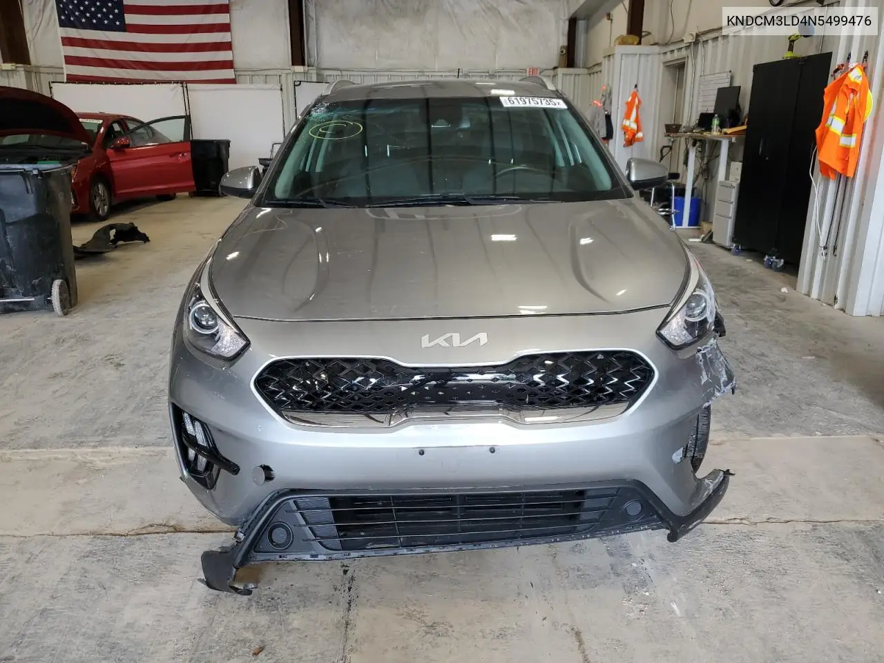 2022 Kia Niro Lxs VIN: KNDCM3LD4N5499476 Lot: 61975735