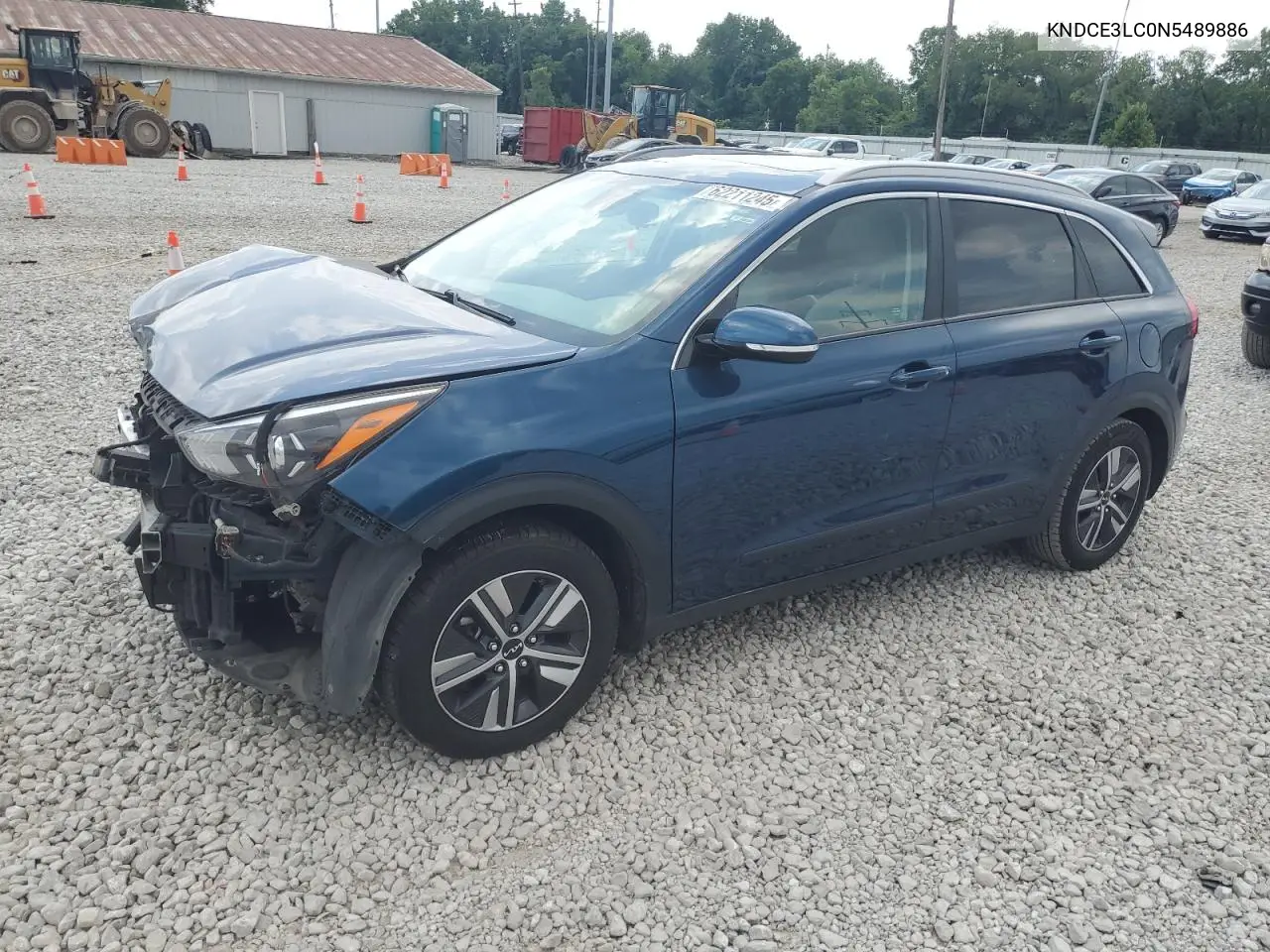 2022 Kia Niro Ex Premium VIN: KNDCE3LC0N5489886 Lot: 62211245