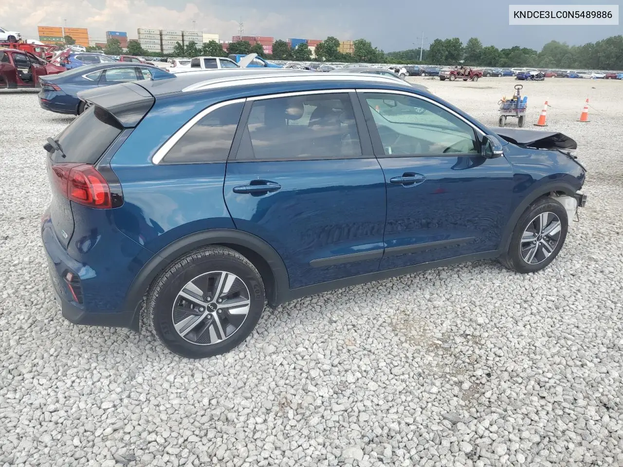 2022 Kia Niro Ex Premium VIN: KNDCE3LC0N5489886 Lot: 62211245