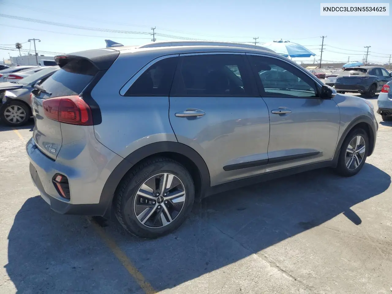 2022 Kia Niro Ex Premium VIN: KNDCC3LD3N5534625 Lot: 63118385