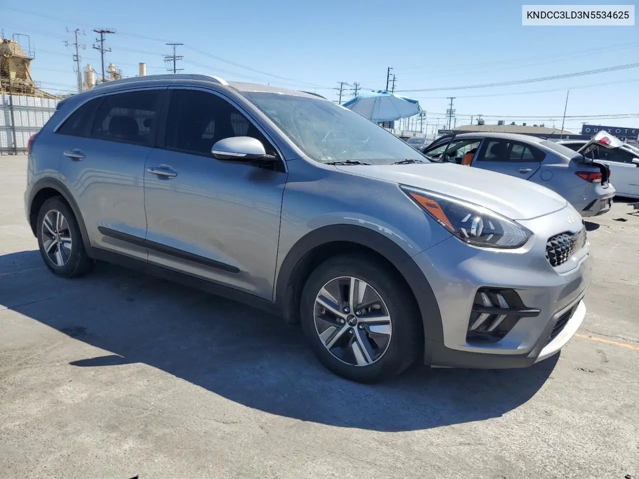 2022 Kia Niro Ex Premium VIN: KNDCC3LD3N5534625 Lot: 63118385