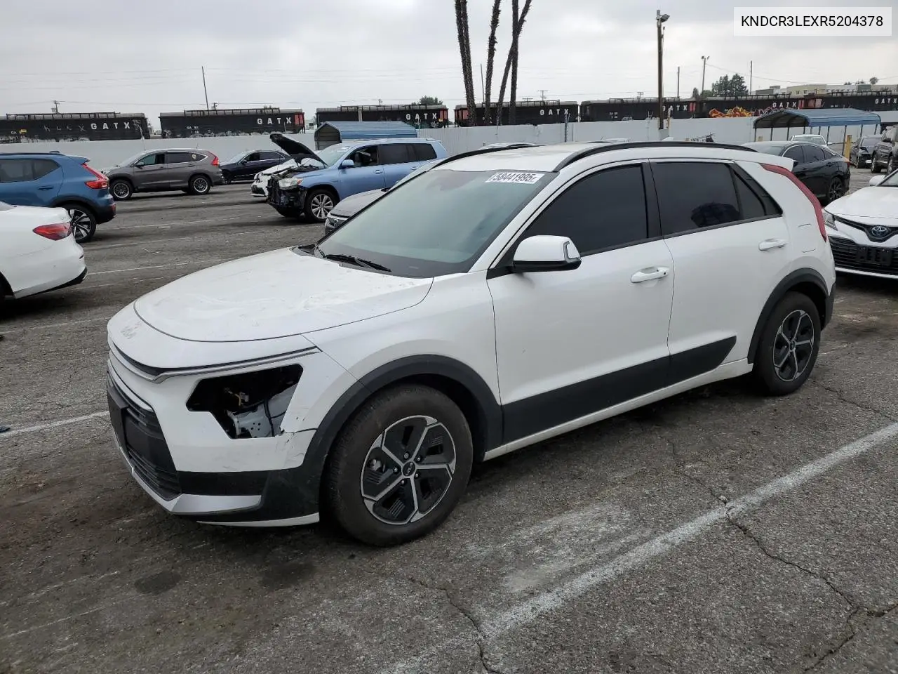 2024 Kia Niro Ex VIN: KNDCR3LEXR5204378 Lot: 58441995
