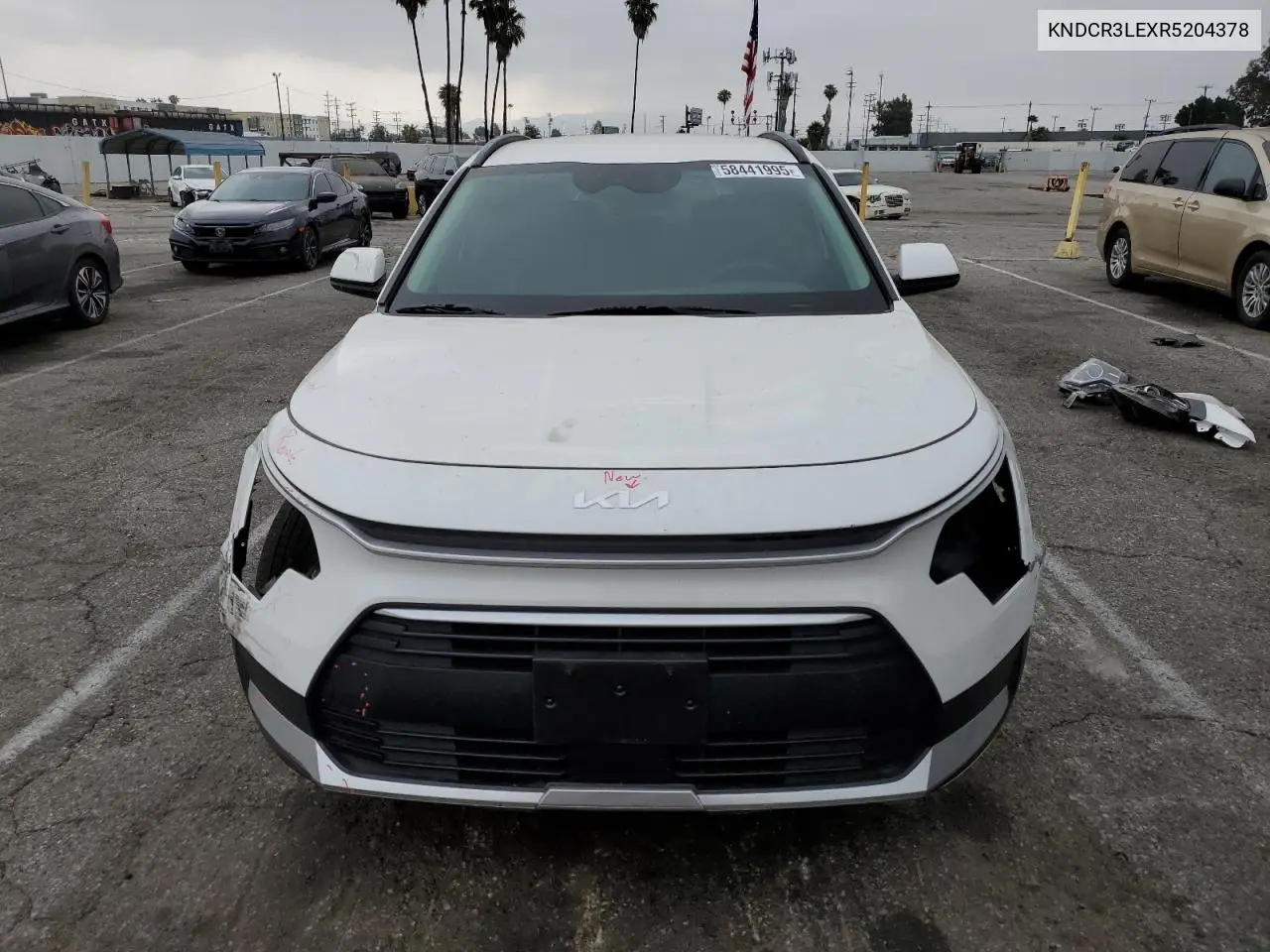 2024 Kia Niro Ex VIN: KNDCR3LEXR5204378 Lot: 58441995