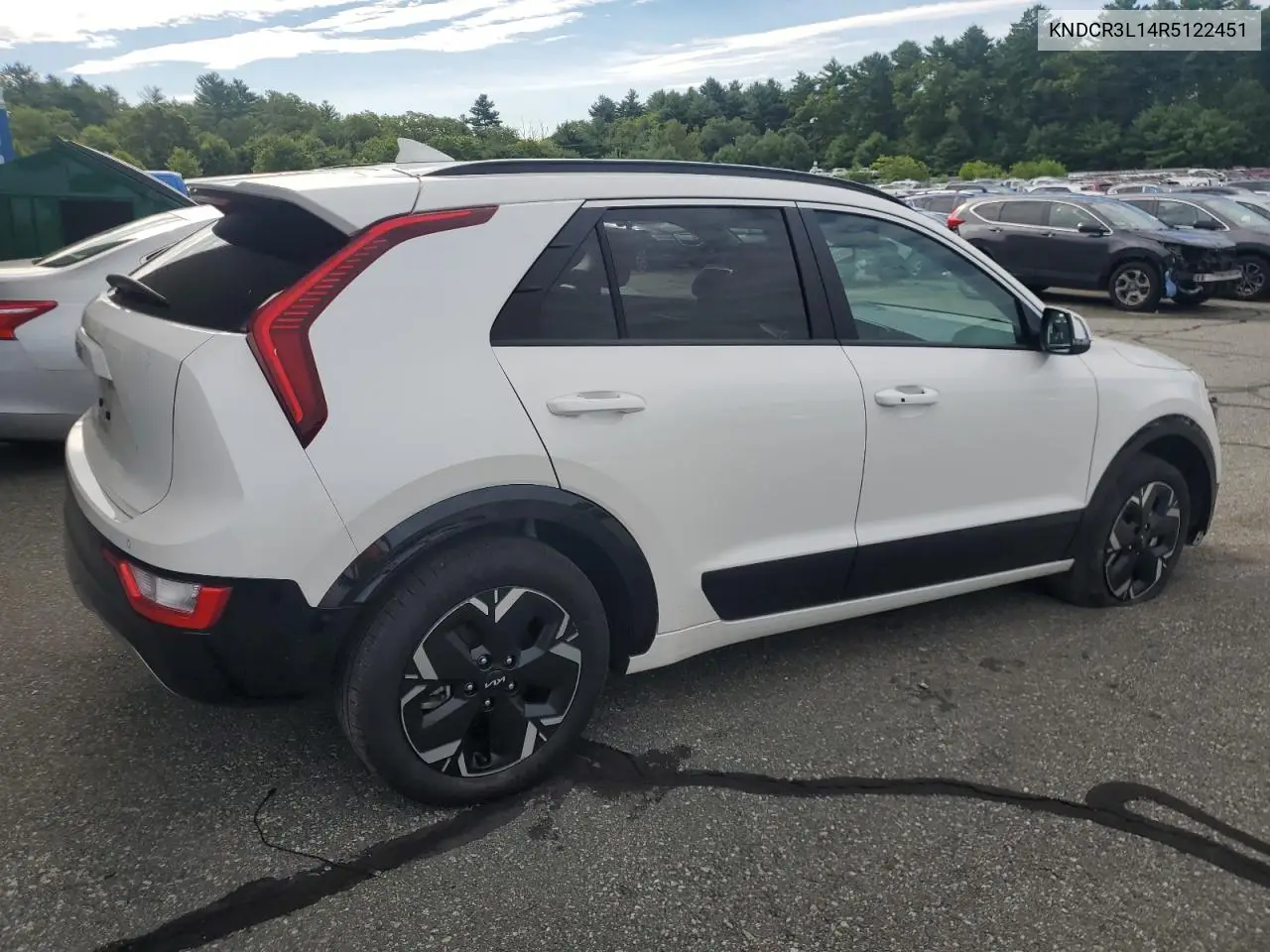 2024 Kia Niro Wind VIN: KNDCR3L14R5122451 Lot: 65347385
