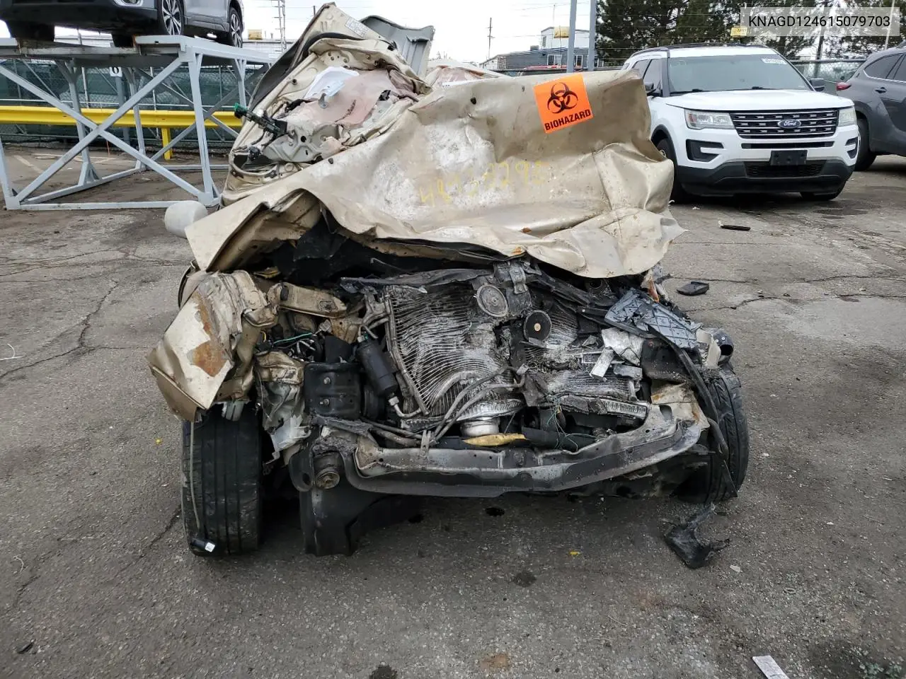 2001 Kia Optima Magentis VIN: KNAGD124615079703 Lot: 53052835