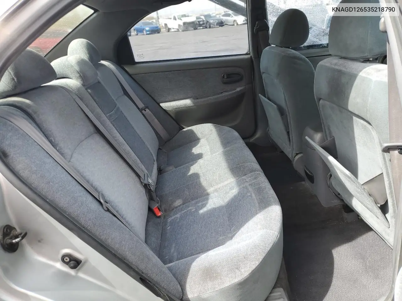 2003 Kia Optima Lx VIN: KNAGD126535218790 Lot: 51278425