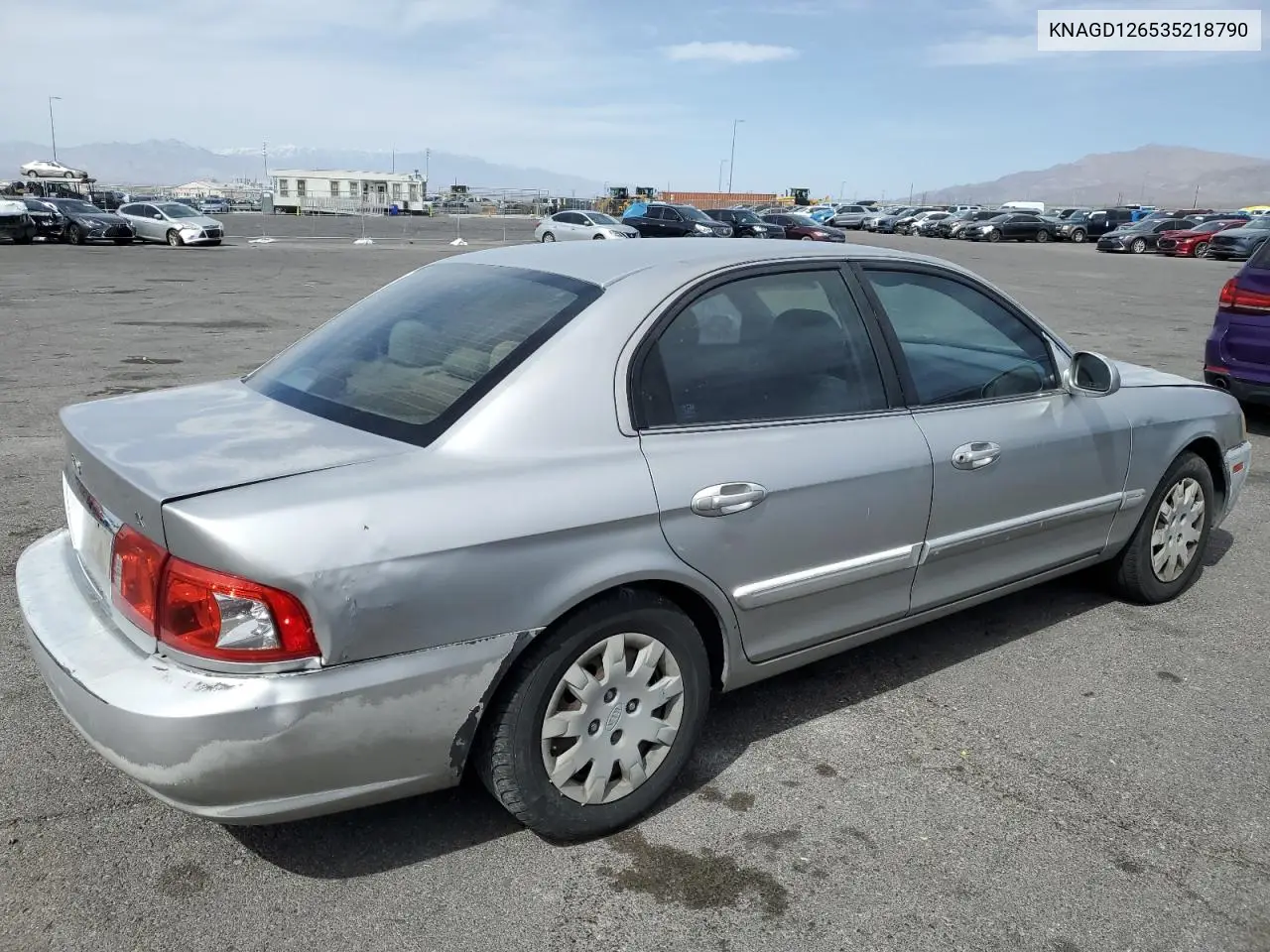 2003 Kia Optima Lx VIN: KNAGD126535218790 Lot: 51278425