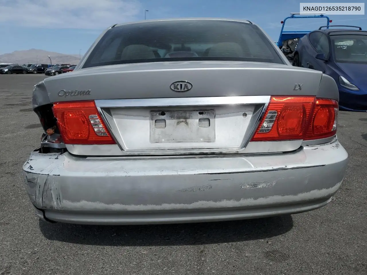 2003 Kia Optima Lx VIN: KNAGD126535218790 Lot: 51278425