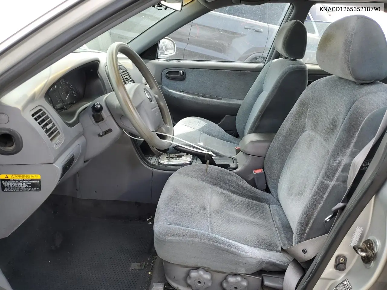 2003 Kia Optima Lx VIN: KNAGD126535218790 Lot: 51278425
