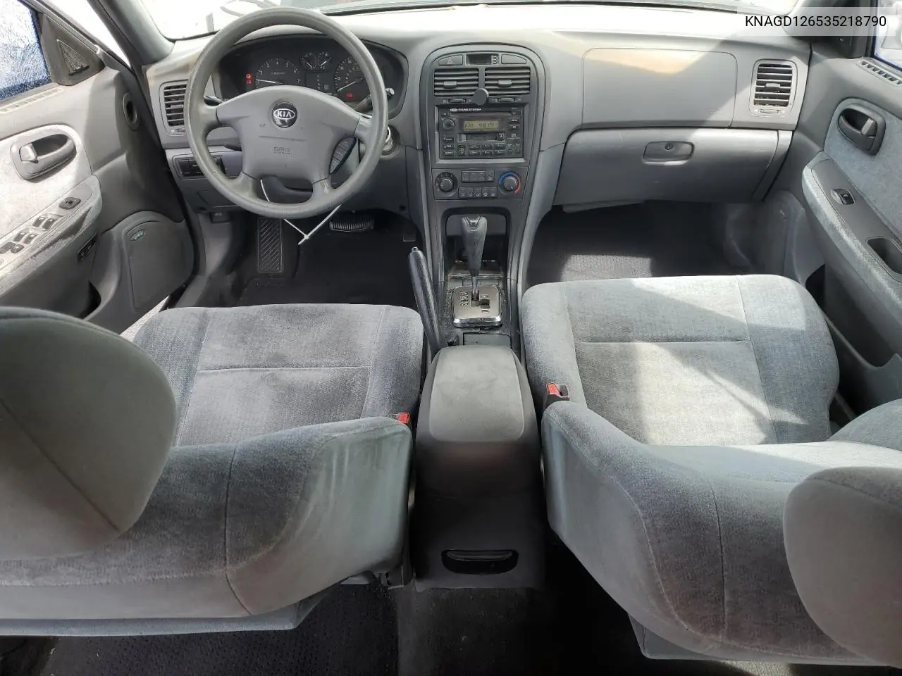 2003 Kia Optima Lx VIN: KNAGD126535218790 Lot: 51278425