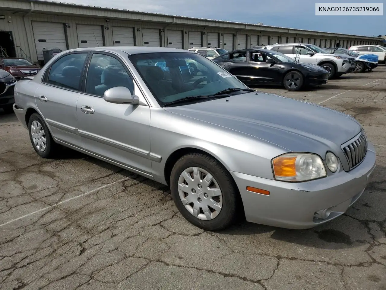 2003 Kia Optima Lx VIN: KNAGD126735219066 Lot: 56987745