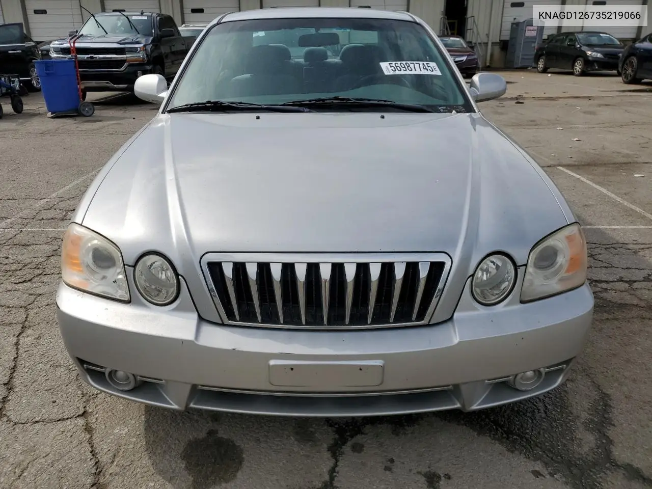 2003 Kia Optima Lx VIN: KNAGD126735219066 Lot: 56987745
