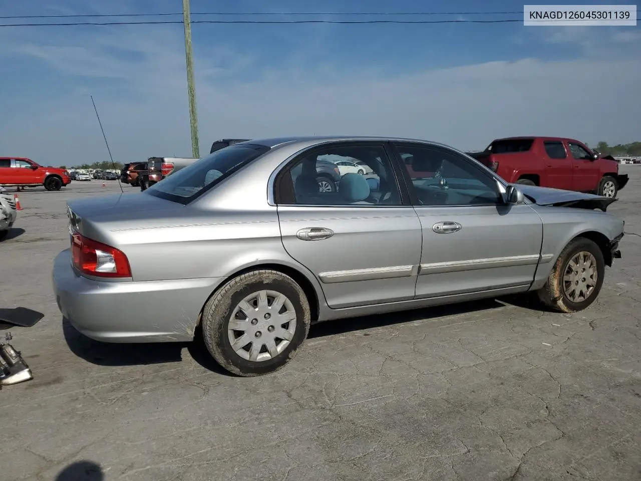 2004 Kia Optima Lx VIN: KNAGD126045301139 Lot: 52876615