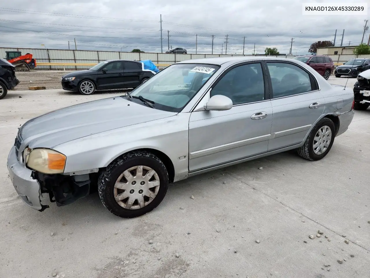 2004 Kia Optima Lx VIN: KNAGD126X45330289 Lot: 60424745
