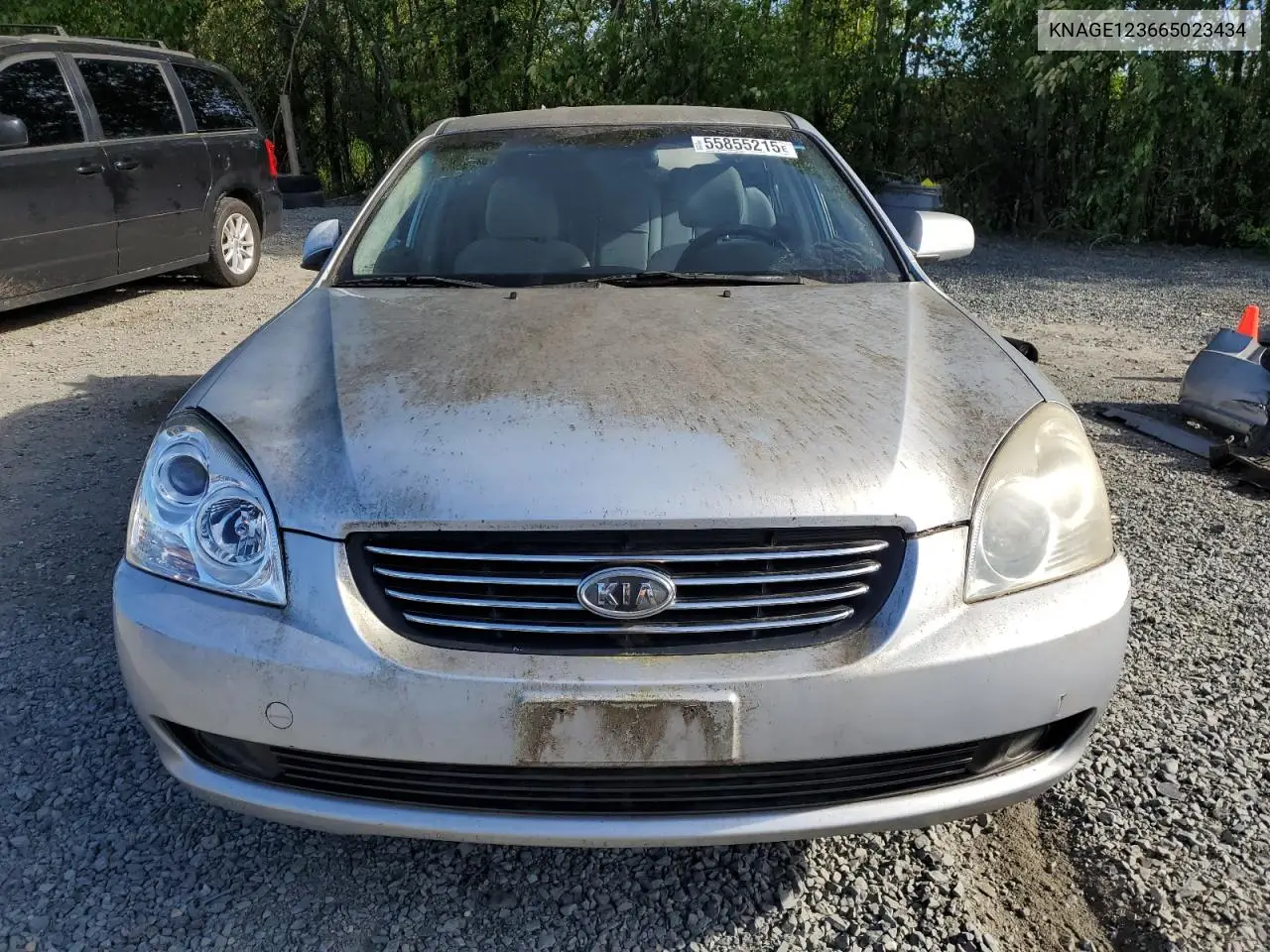 2006 Kia Optima Lx VIN: KNAGE123665023434 Lot: 55855215