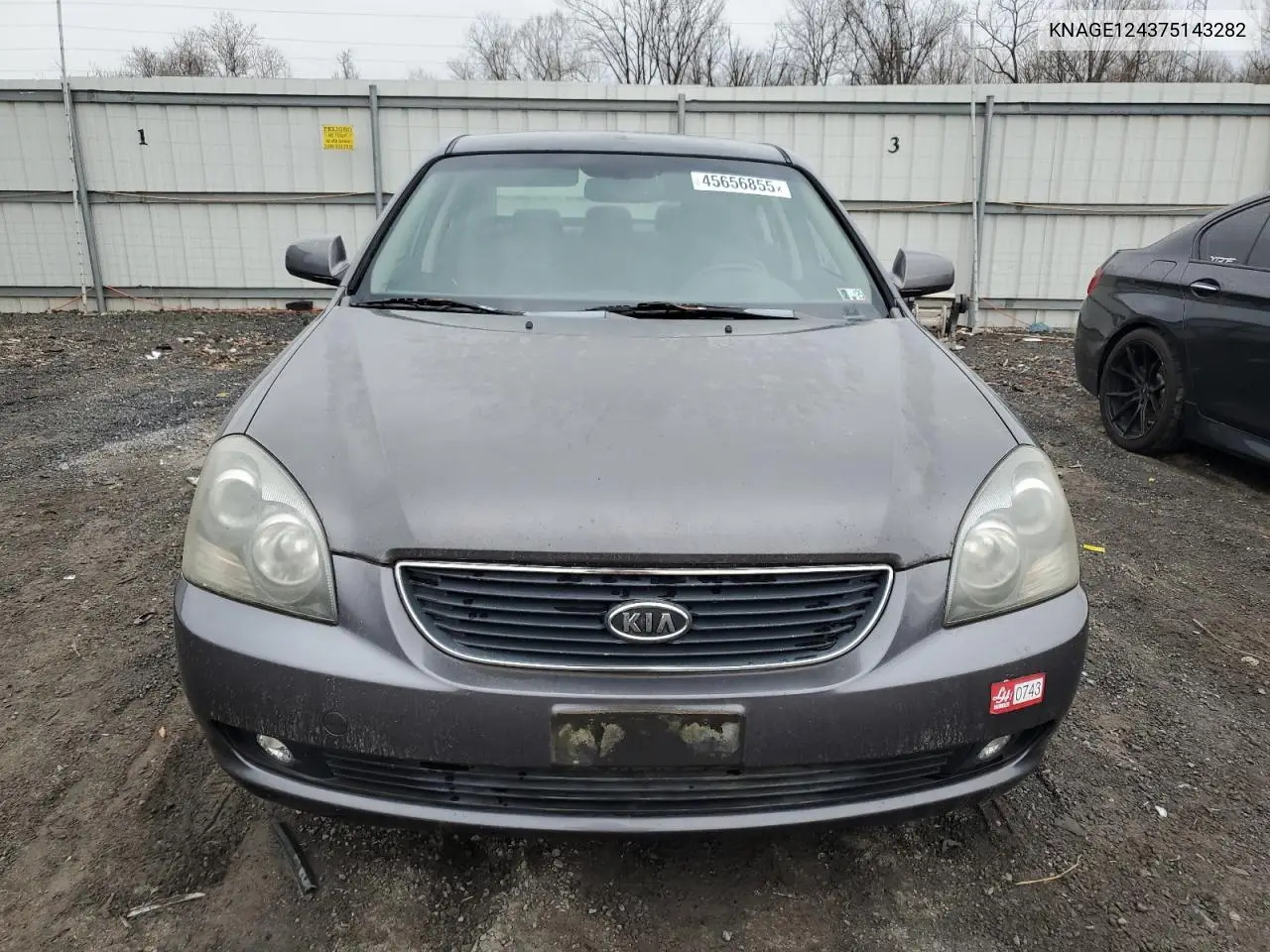 2007 Kia Optima Lx VIN: KNAGE124375143282 Lot: 45656855