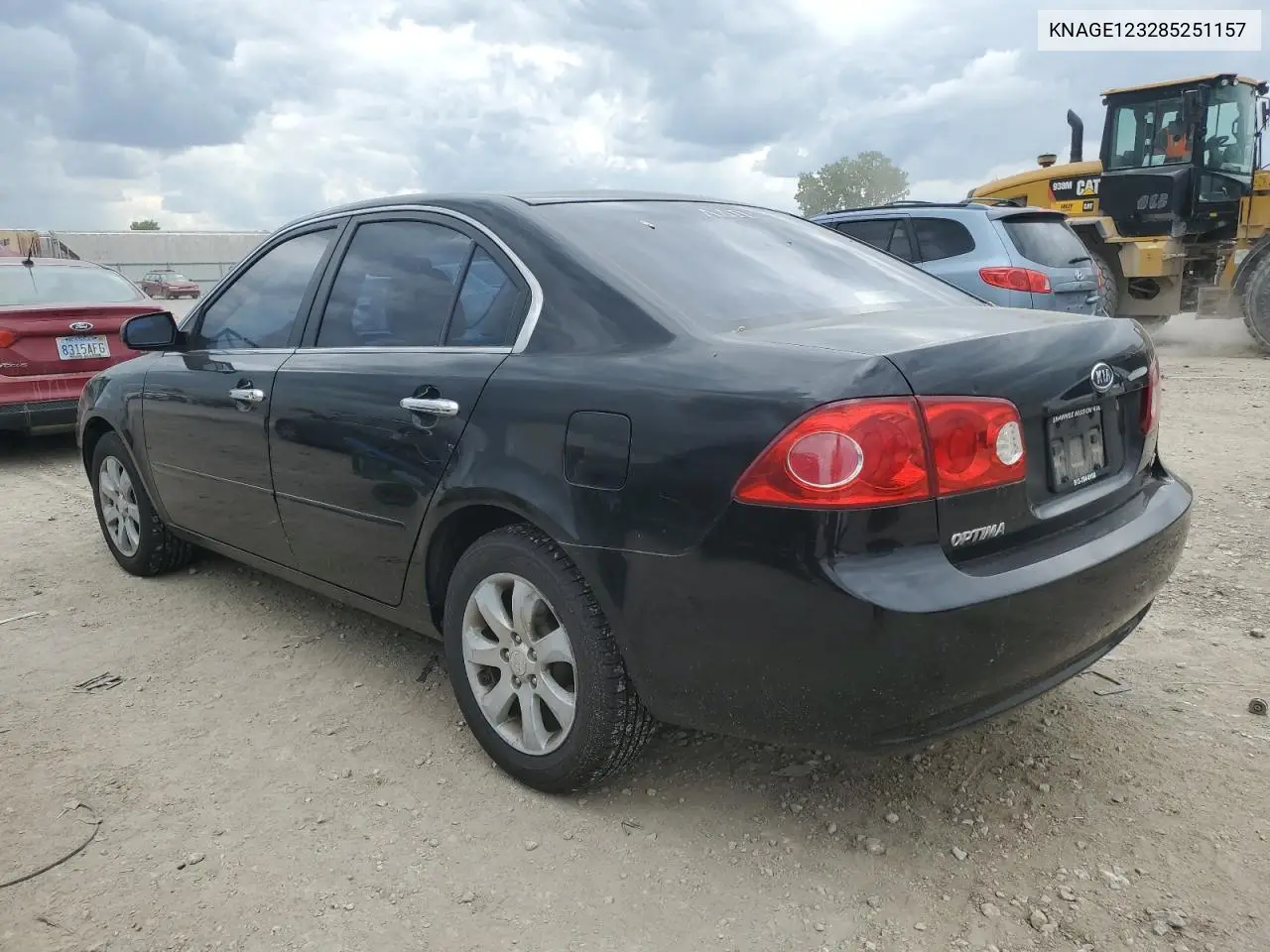 2008 Kia Optima Lx VIN: KNAGE123285251157 Lot: 56208175