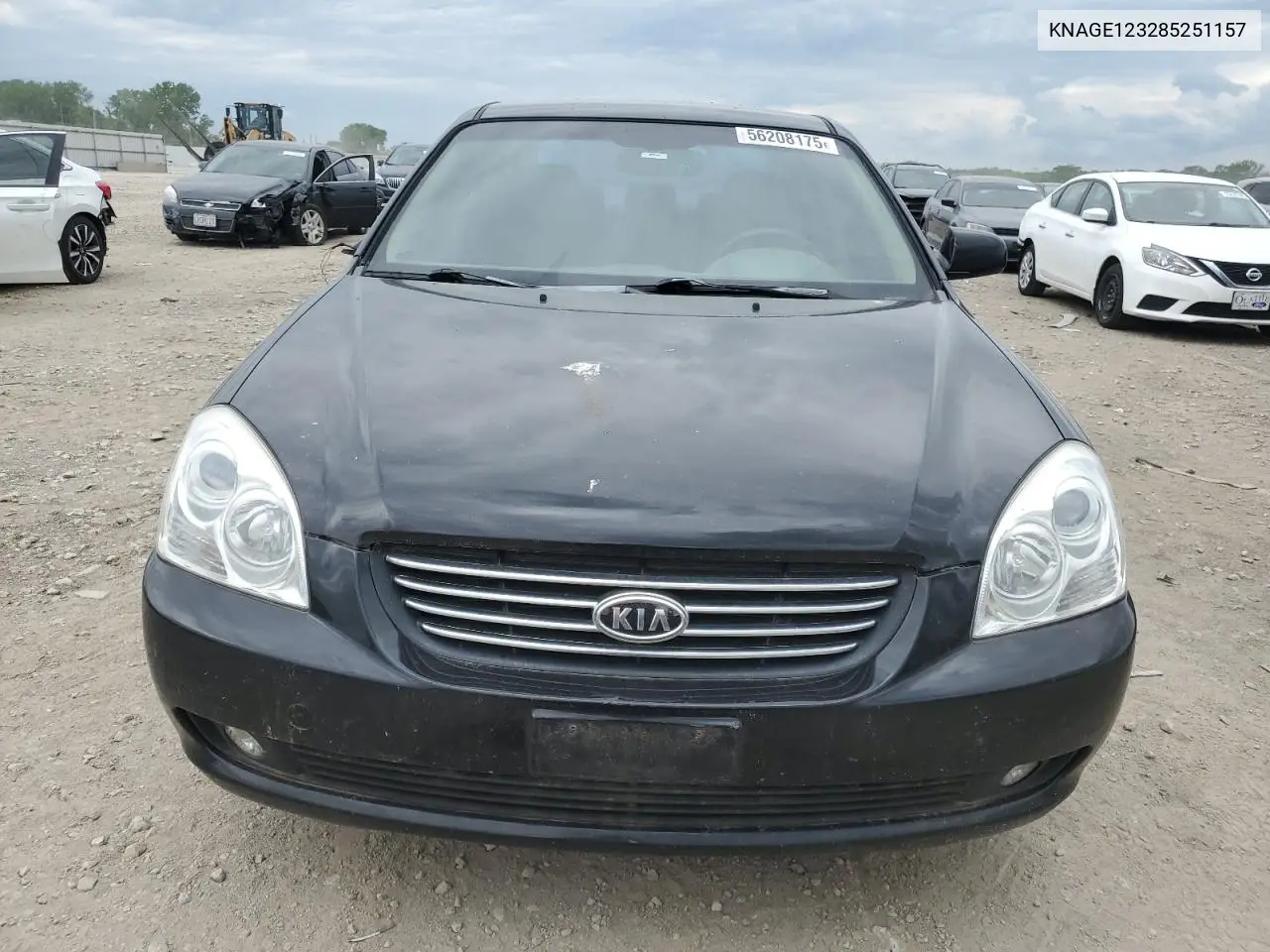 2008 Kia Optima Lx VIN: KNAGE123285251157 Lot: 56208175