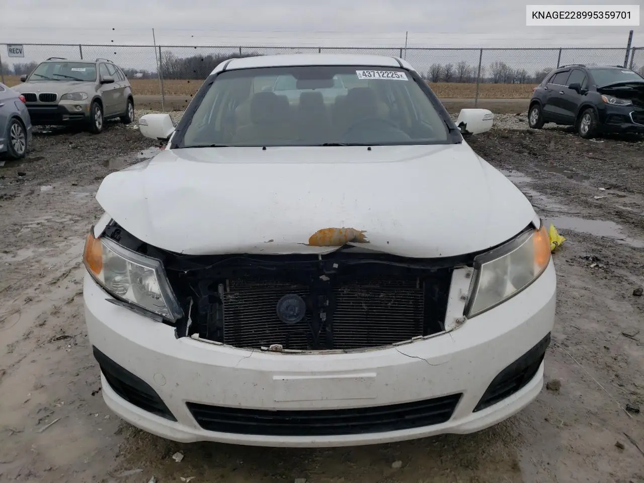 2009 Kia Optima Lx VIN: KNAGE228995359701 Lot: 43712225
