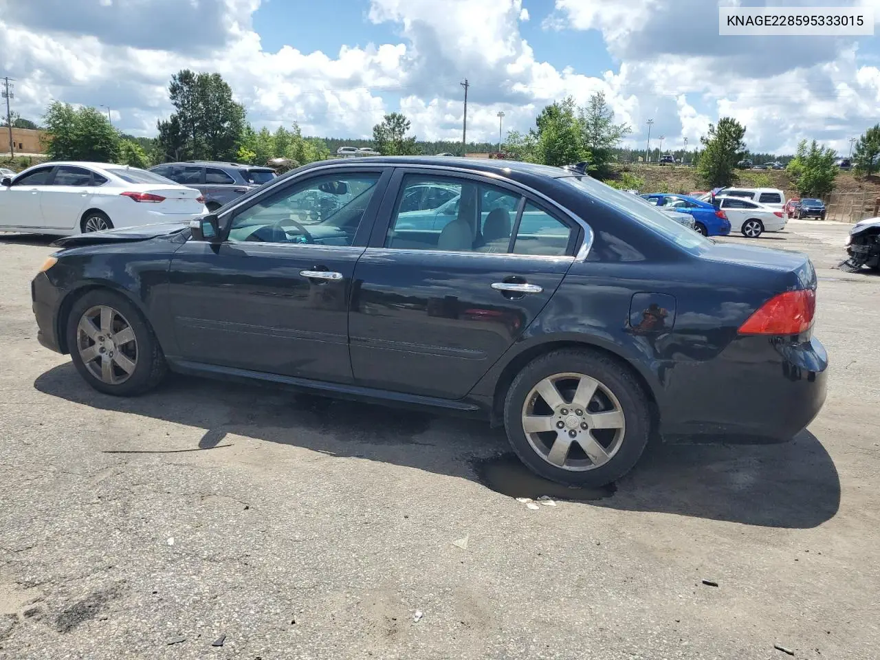 2009 Kia Optima Lx VIN: KNAGE228595333015 Lot: 56660145