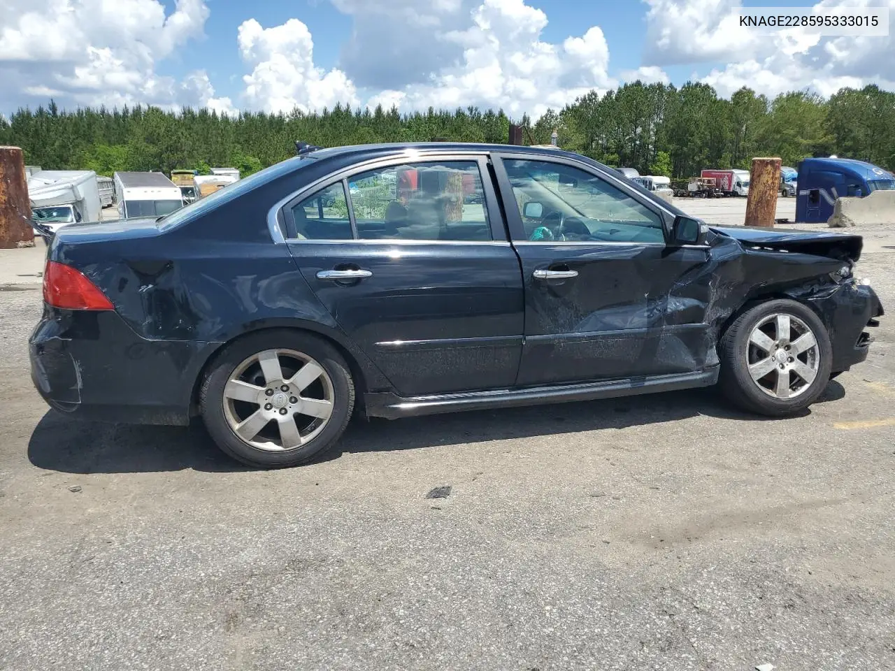 2009 Kia Optima Lx VIN: KNAGE228595333015 Lot: 56660145
