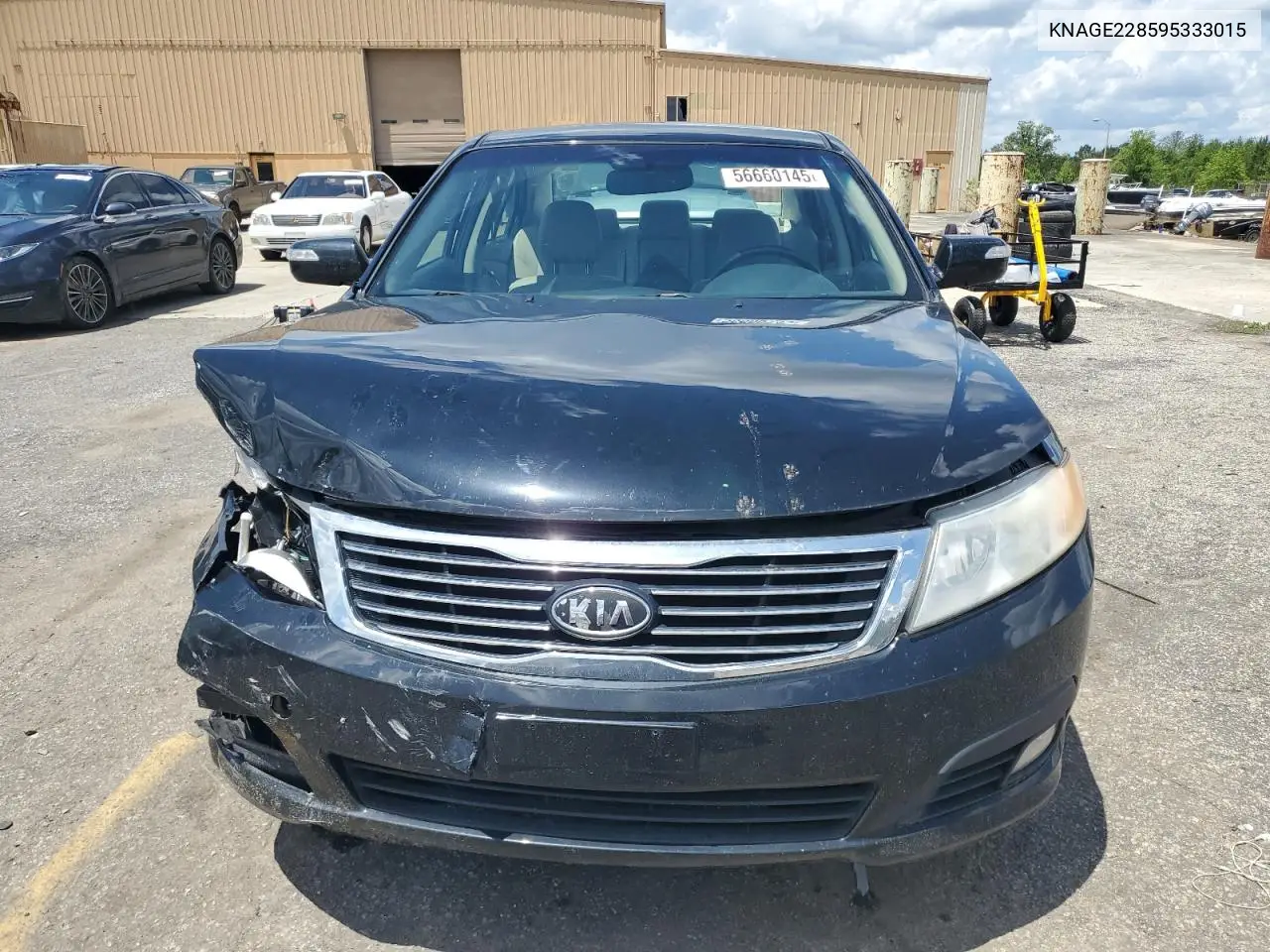 2009 Kia Optima Lx VIN: KNAGE228595333015 Lot: 56660145