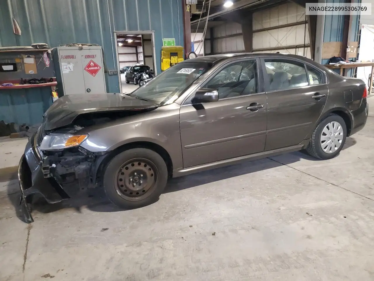 2009 Kia Optima Lx VIN: KNAGE228995306769 Lot: 62169505