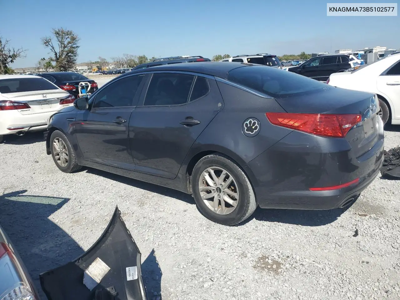 2011 Kia Optima Lx VIN: KNAGM4A73B5102577 Lot: 49052445