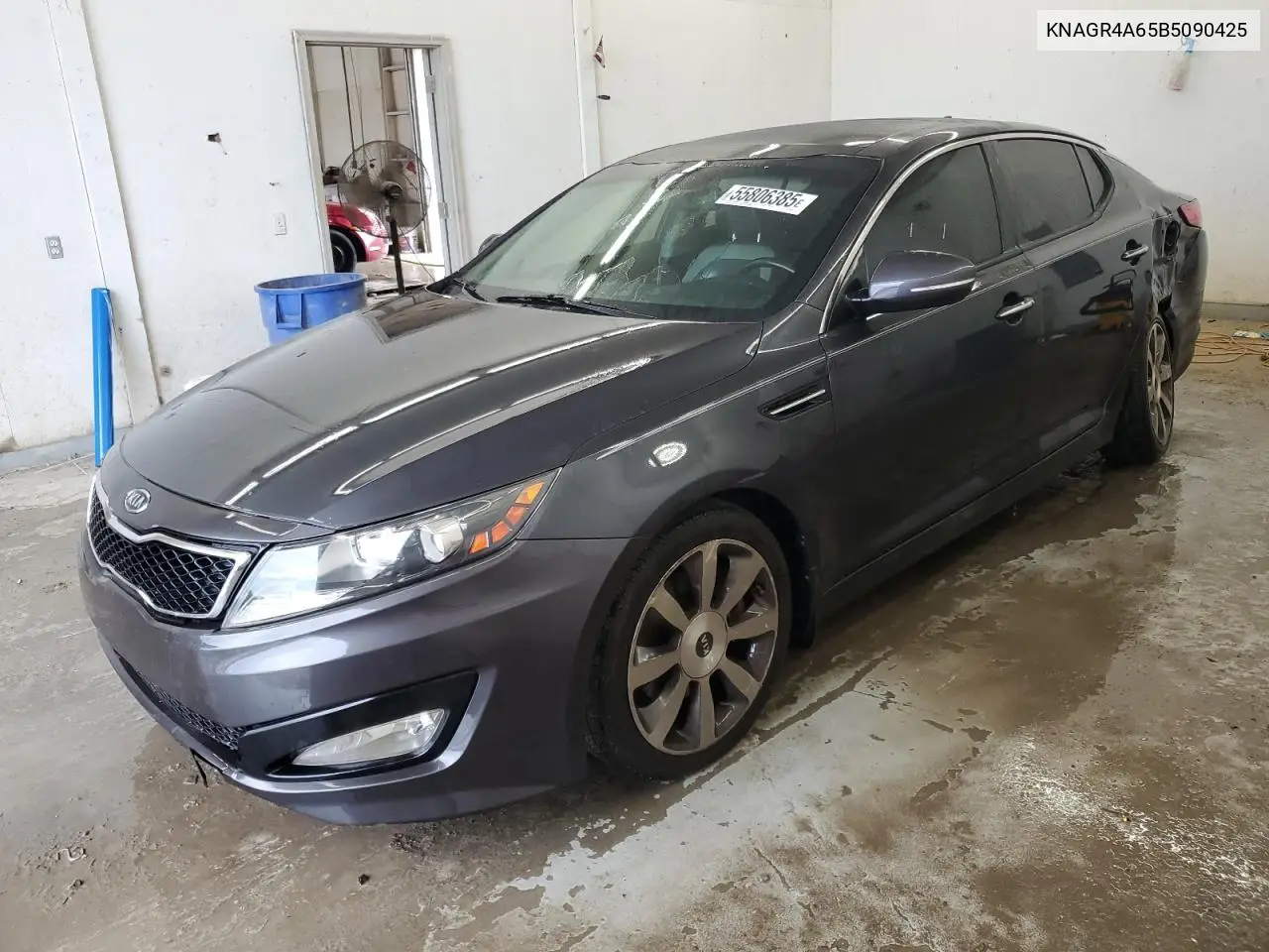 2011 Kia Optima Sx VIN: KNAGR4A65B5090425 Lot: 55806385
